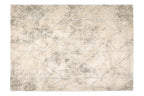 Rautara Wohnteppich, Creme/Grau, Draufsicht
