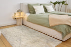 Rautara Wohnteppich, Creme/Grau, Raumbild 2