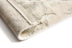 Rautara Wohnteppich, Creme/Grau, Rückseite