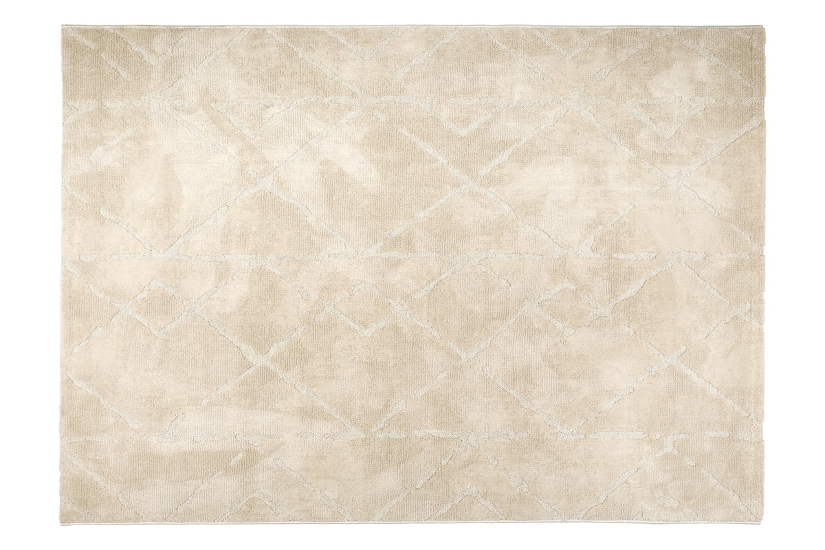 Rautina Wohnteppich, Creme, Draufsicht