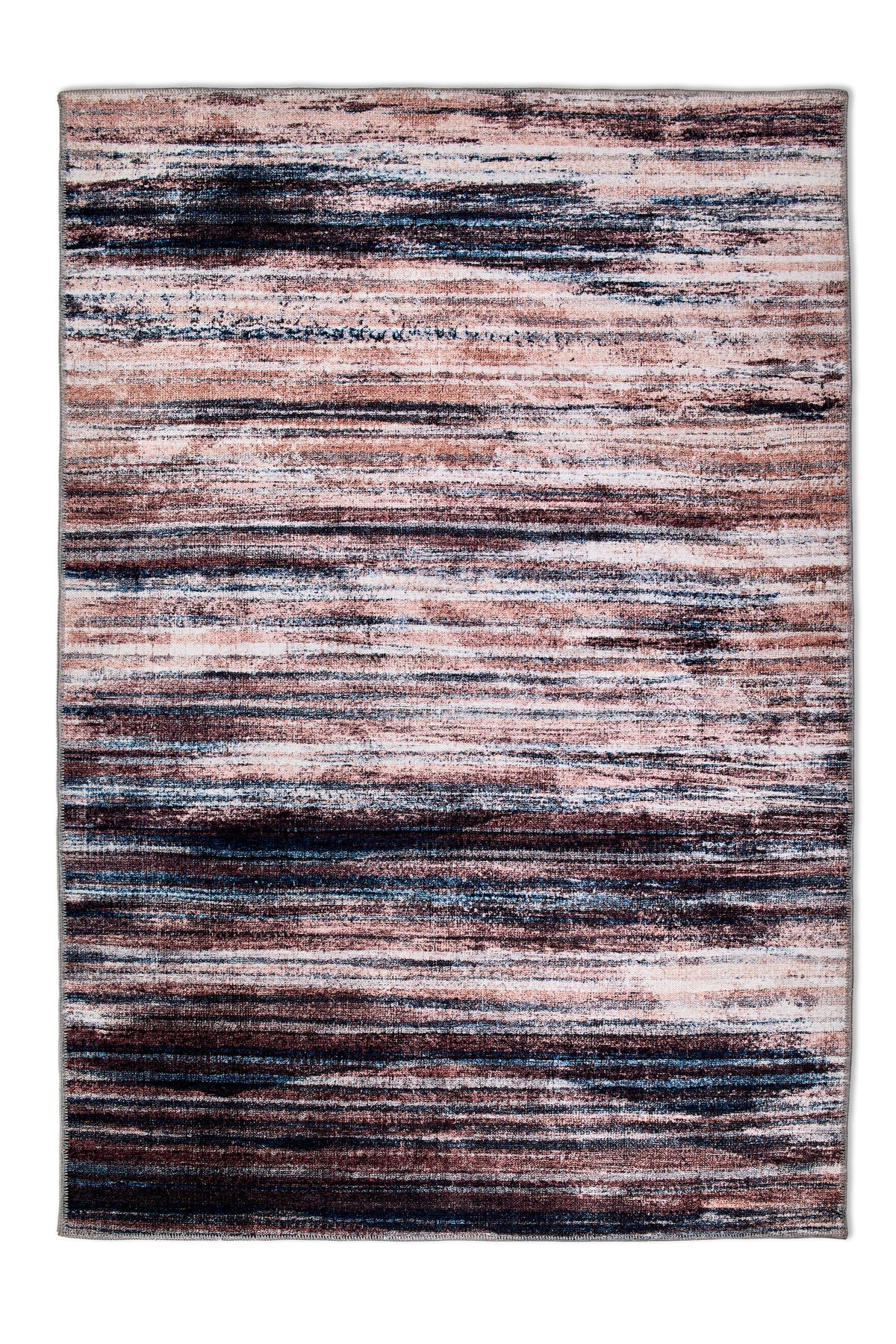 Rubera Wohnteppich, Rotbraun/Beige, Draufsicht