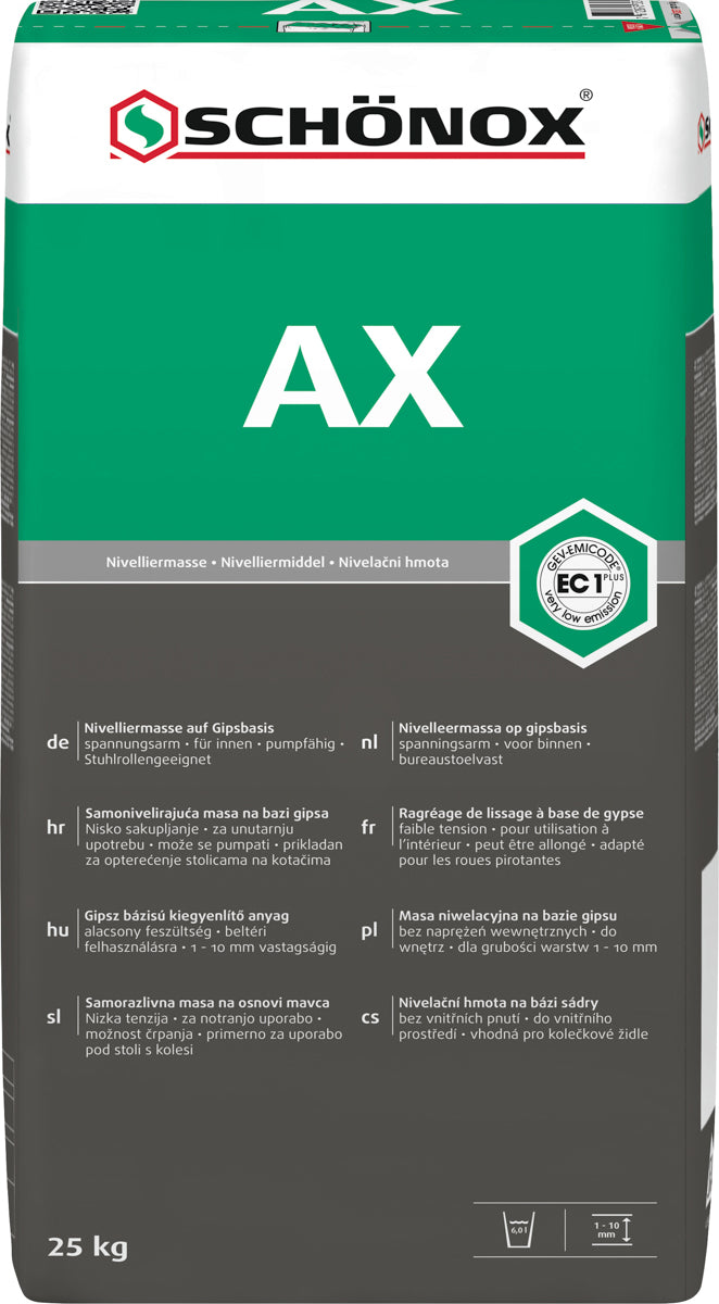 Schönox AX Objektspachtelmasse, 25 kg