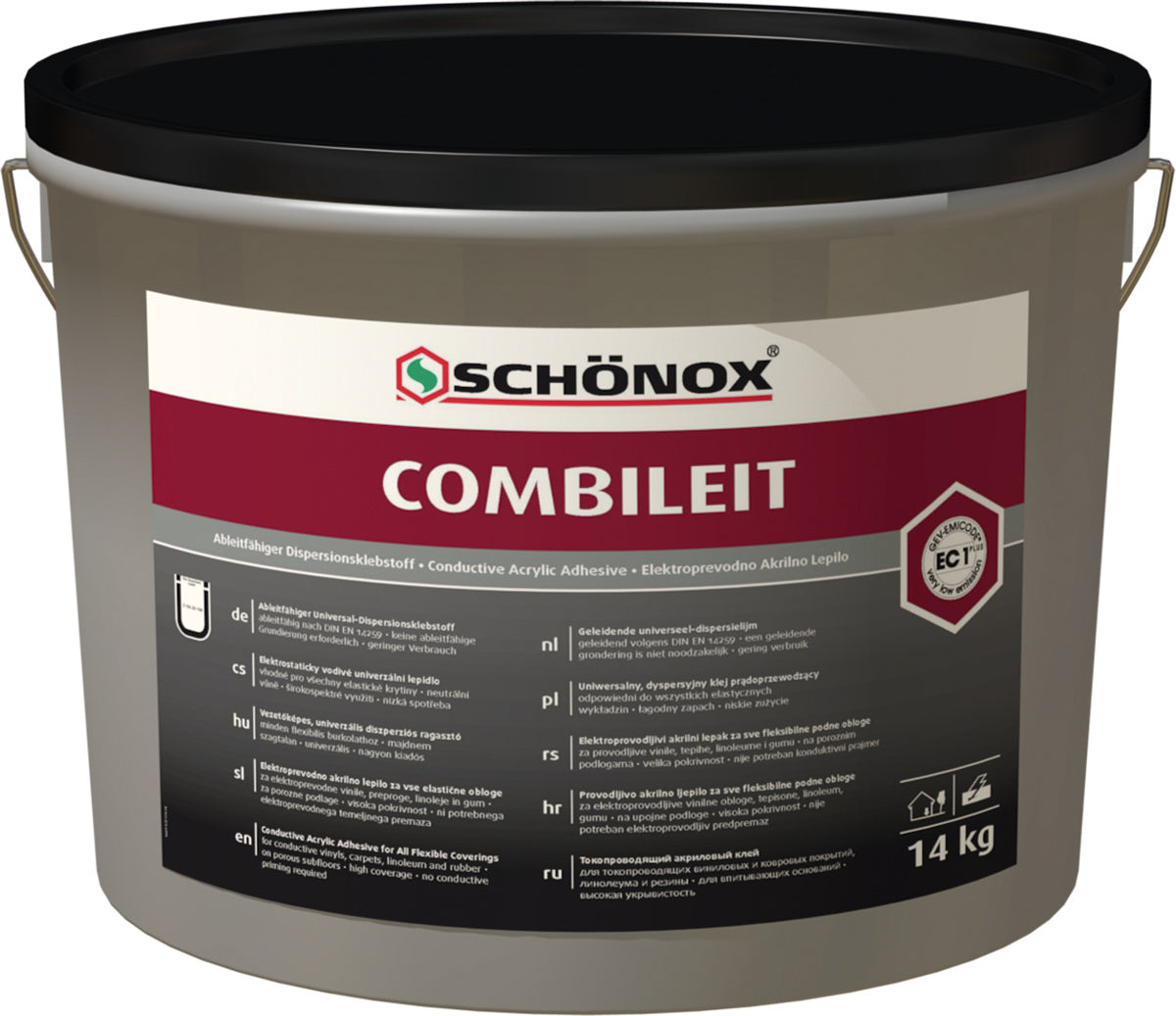 Schönox Combileit ableitfähiger Universal-Dispersionsklebstoff, 14 kg
