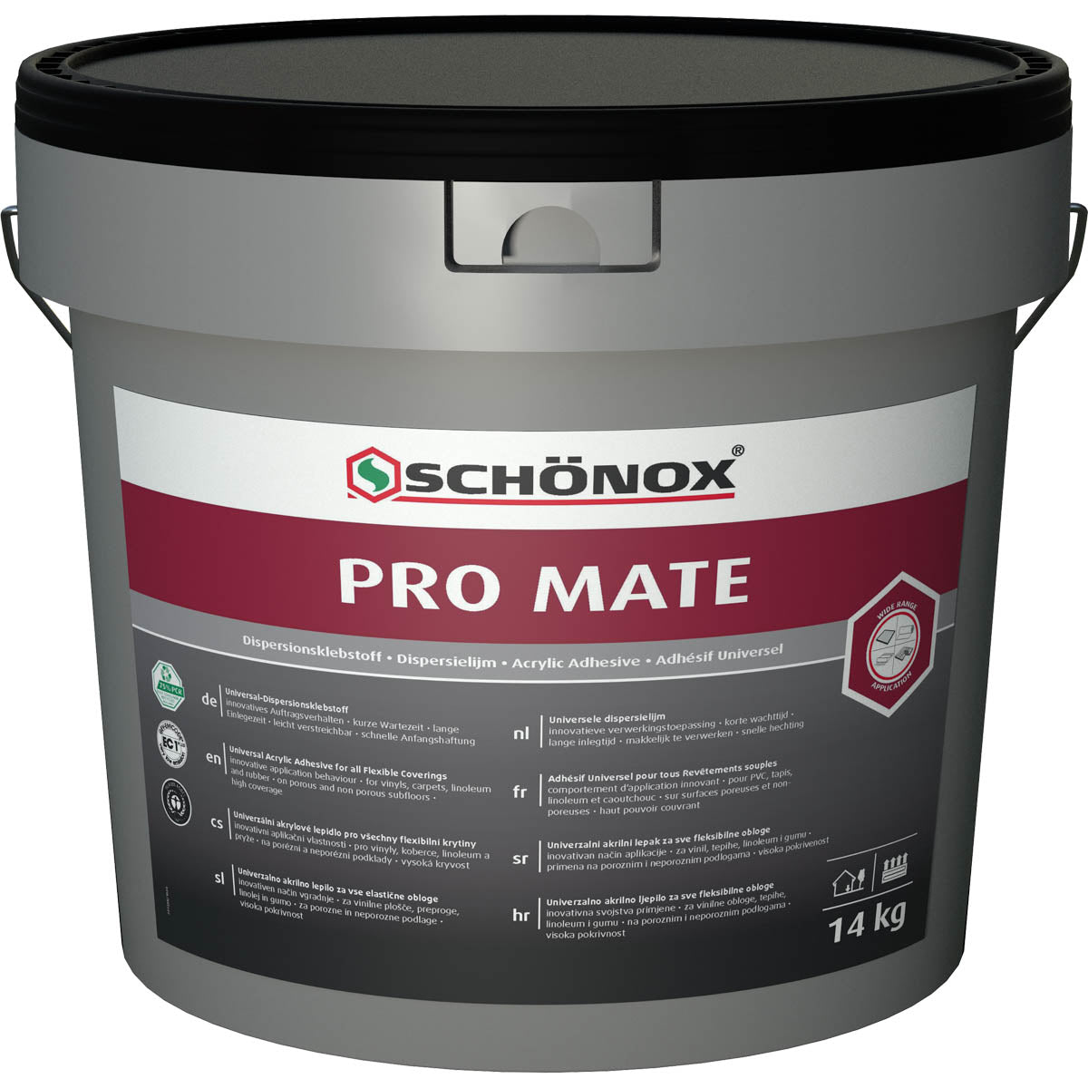 Schönox Pro Mate Universal-Dispersionsklebstoff, 14 kg