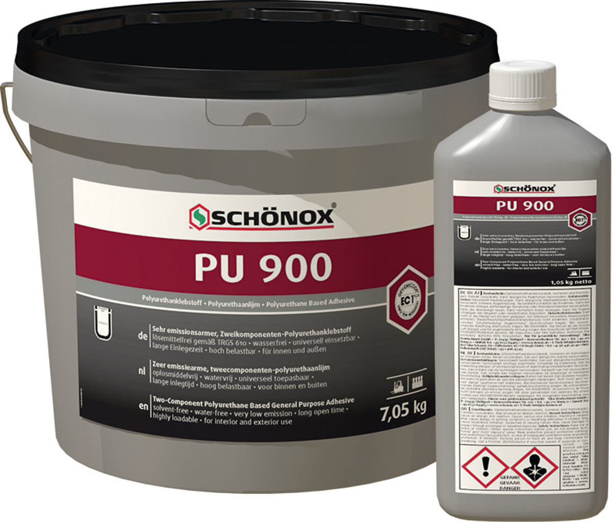 Schönox PU 900 2-K-Polyurethanklebstoff, 7,05 kg