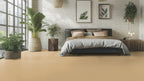 Selene Linoleumboden 200cm | Farbe: Sand Hell | Raumbild 1 (Beispielbild, Farbe kann abweichen)