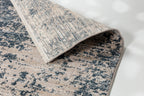 Seralia Wohnteppich, Blau/Creme, Detail 2