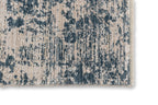Seralia Wohnteppich, Blau/Creme, Detail 3