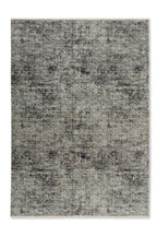 Seralia Wohnteppich, Grün/Schwarz, Draufsicht