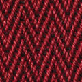 Sisano Fischgrat Teppichboden 400cm – Rot Dunkel