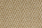 Sisano Sisalläufer Fischgrat nach Maß, Beige