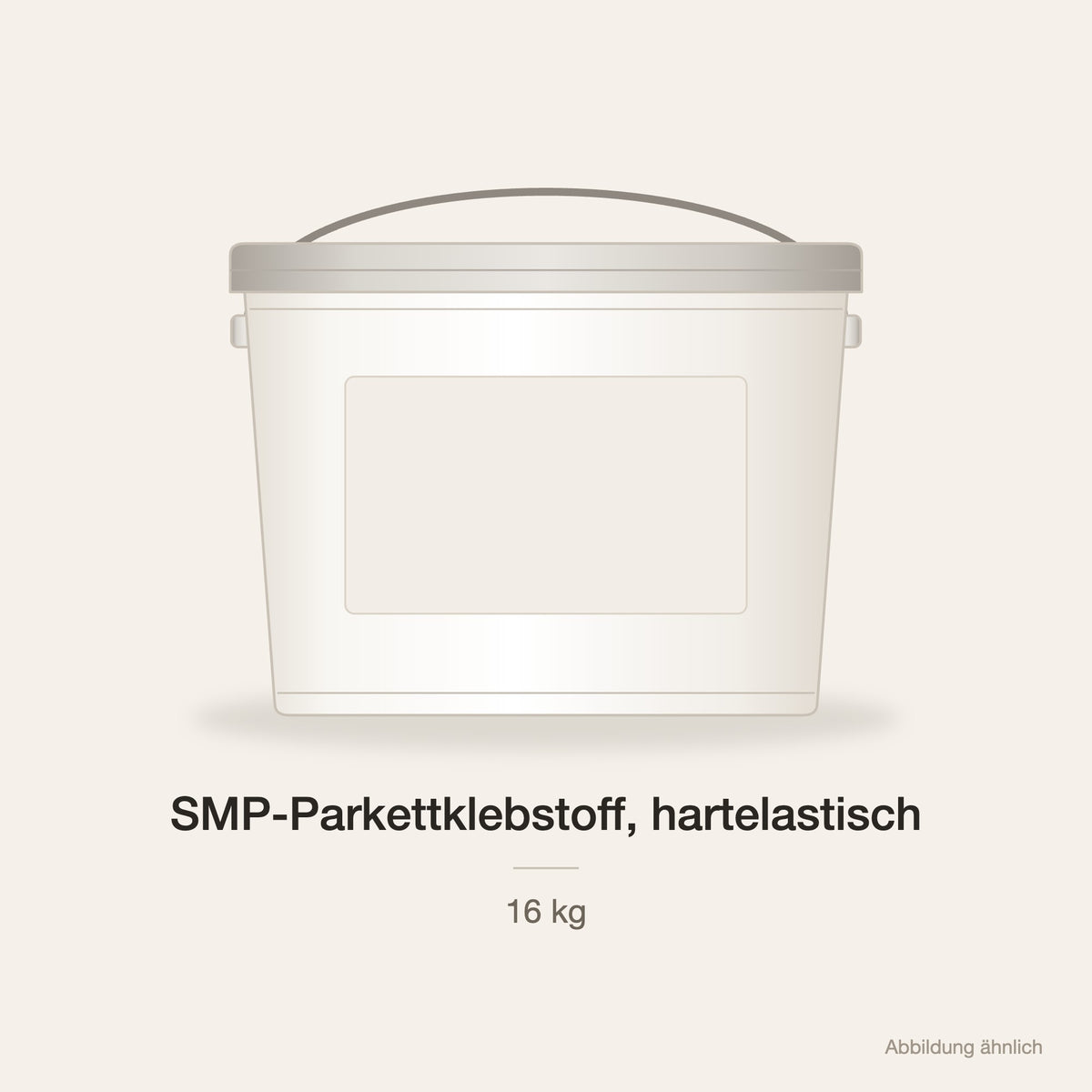 SMP-Parkettklebstoff, hartelastisch – Abbildung ähnlich