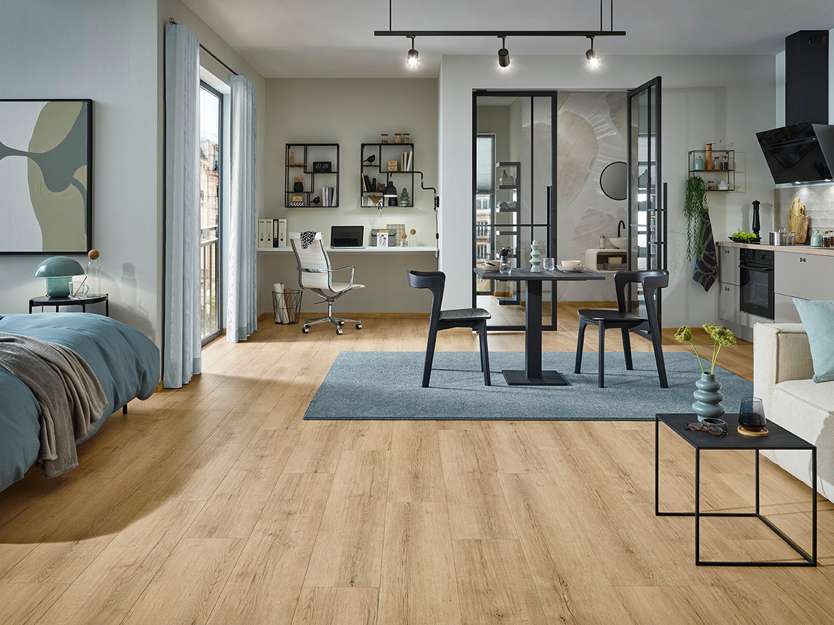 Solvera Eiche Rustikal Sand Holz-Designboden | Ansicht 3