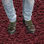 Stegora Forte Sauberlauf von der Rolle ohne Rücken | Farbe: Weinrot | Raumbild 1 (Beispielbild, Farbe kann abweichen)