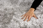 Stellara Wohnteppich, Silber, Detail 2