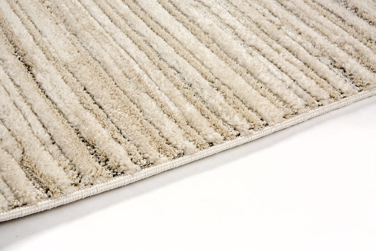 Streyla Wohnteppich, Creme/Grau, Detail 3