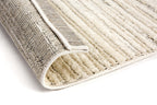 Streyla Wohnteppich, Creme/Grau, Rückseite