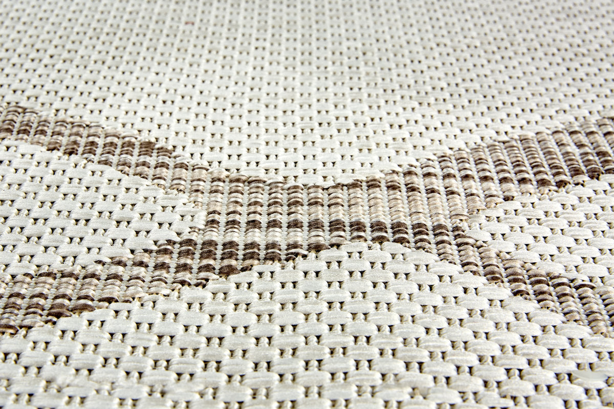 Strichetta Wohnteppich, Beige, Detail 3