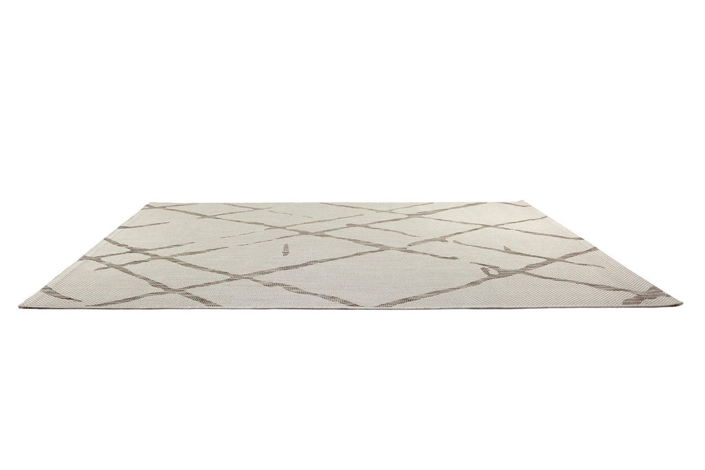 Strichetta Wohnteppich, Beige, Detail