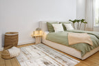 Stripola Wohnteppich, Grau/Beige, Raumbild 2