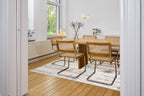 Stripola Wohnteppich, Grau/Beige, Raumbild 3