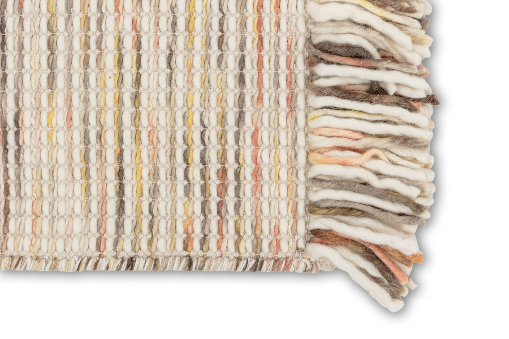 SCHÖNER WOHNEN-Kollektion Teppich ARINA, Beige, Ecke mit Fransen