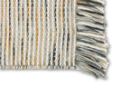 SCHÖNER WOHNEN-Kollektion Teppich ARINA, Blau, Ecke mit Fransen