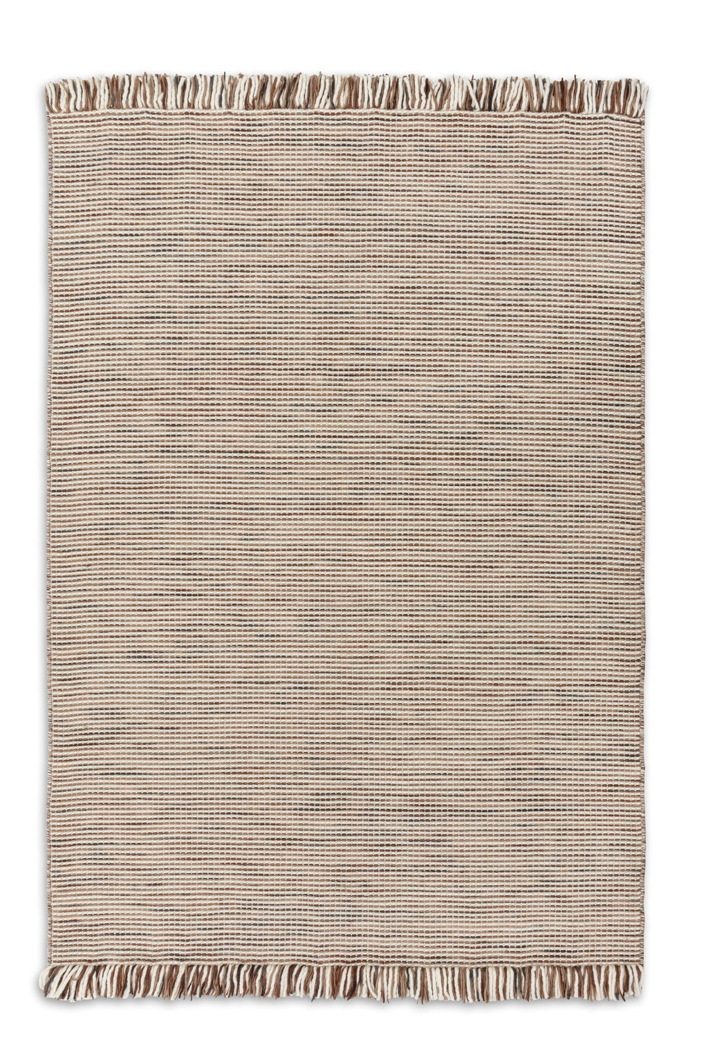 SCHÖNER WOHNEN-Kollektion Teppich ARINA, Braun, Draufsicht