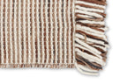 SCHÖNER WOHNEN-Kollektion Teppich ARINA, Braun, Ecke mit Fransen