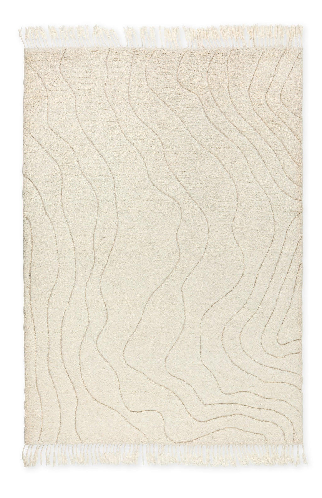SCHÖNER WOHNEN-Kollektion Teppich LIORA, Creme, Draufsicht