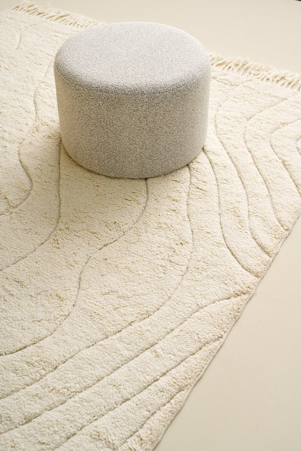 SCHÖNER WOHNEN-Kollektion Teppich LIORA, Creme, Raumbild