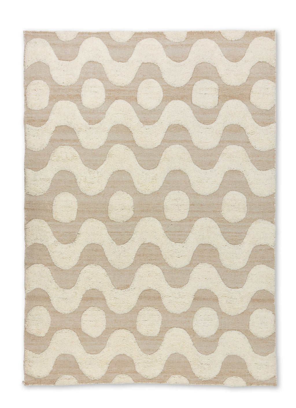 SCHÖNER WOHNEN-Kollektion Teppich MILENA, Natur, Draufsicht