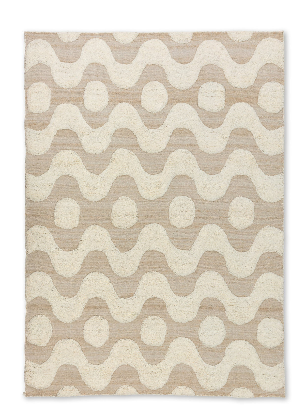 SCHÖNER WOHNEN-Kollektion Teppich MILENA, Natur, Draufsicht