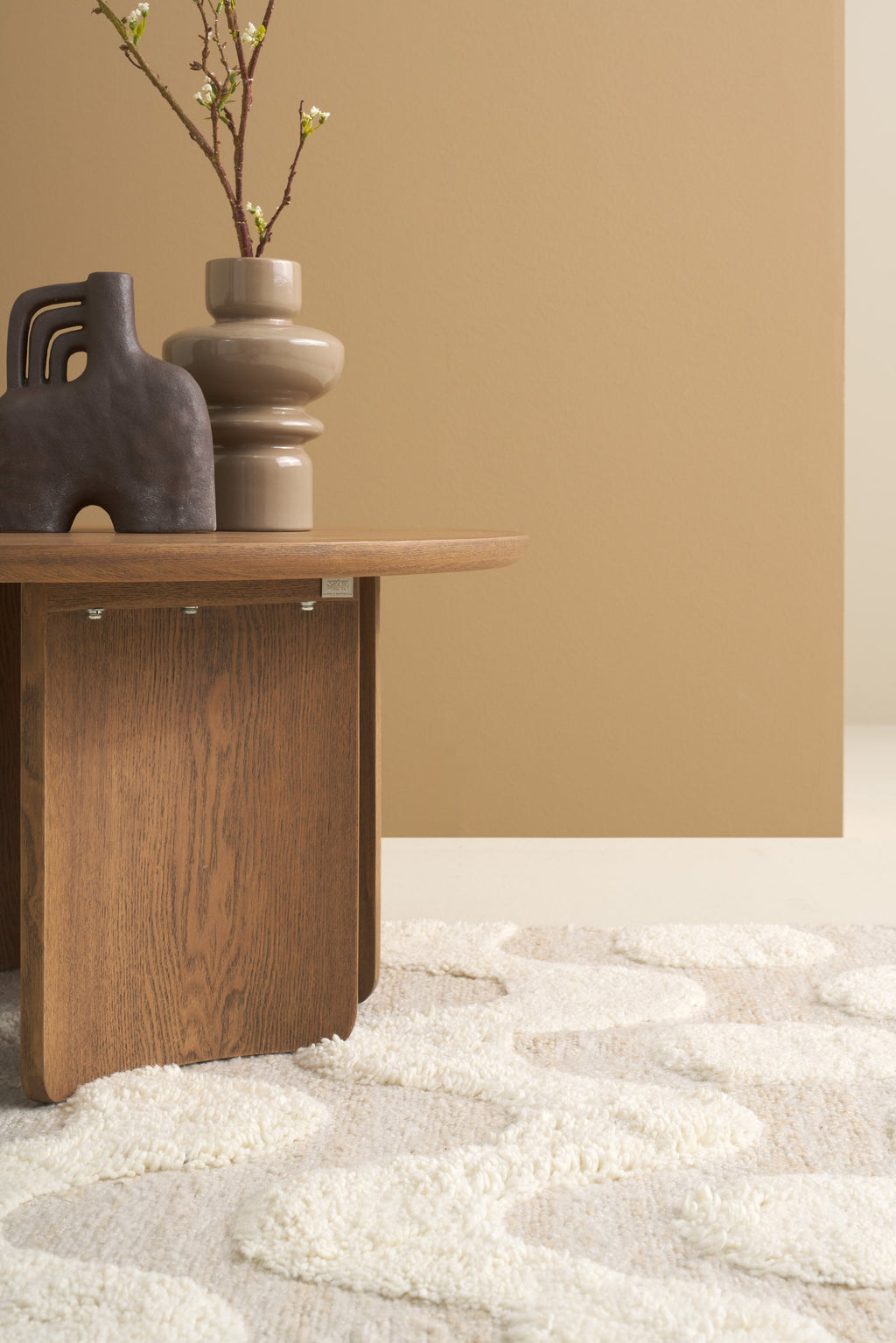 SCHÖNER WOHNEN-Kollektion Teppich MILENA, Natur, Raumbild Detail
