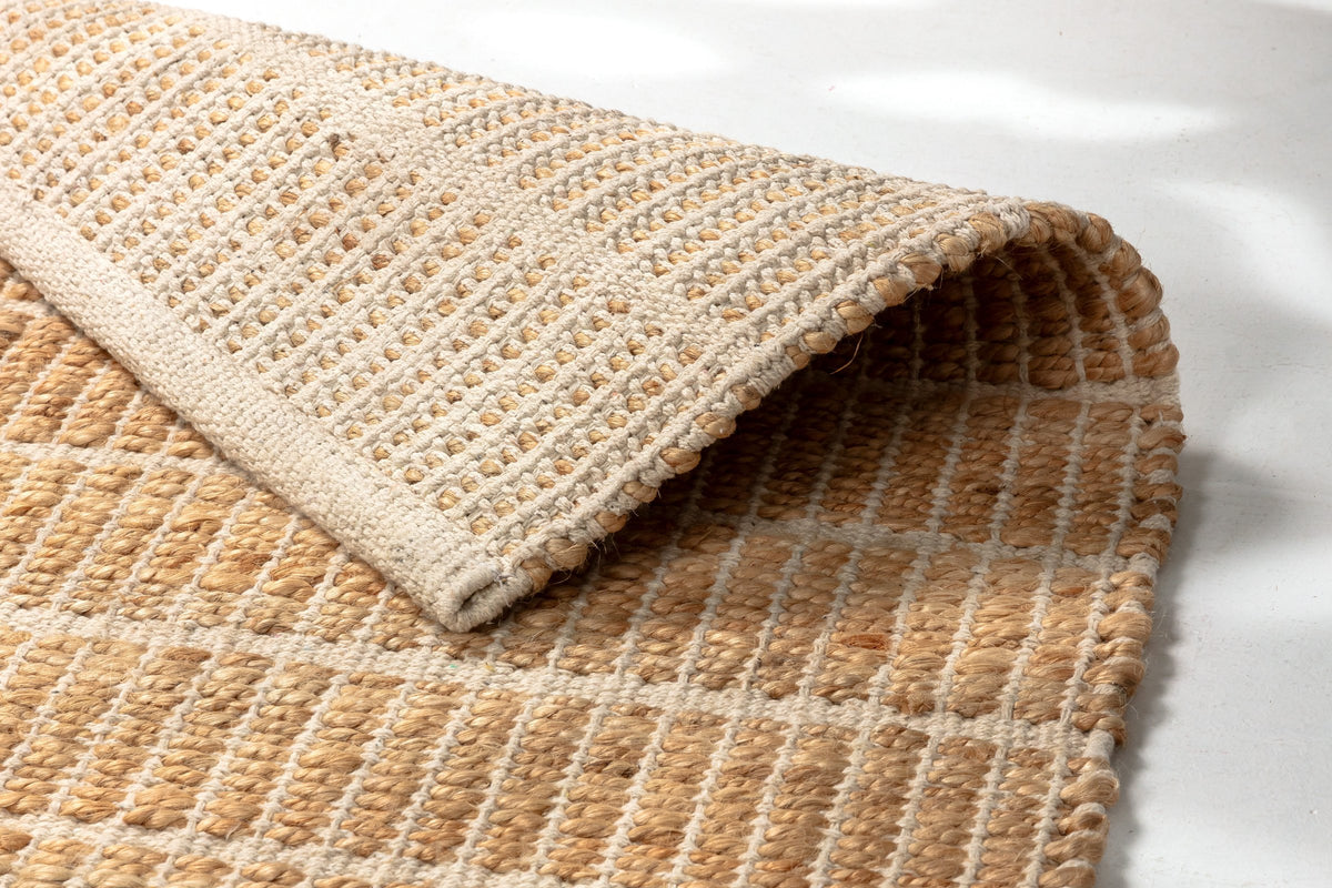 SCHÖNER WOHNEN-Kollektion Teppich NALAYA, Natur, Detail