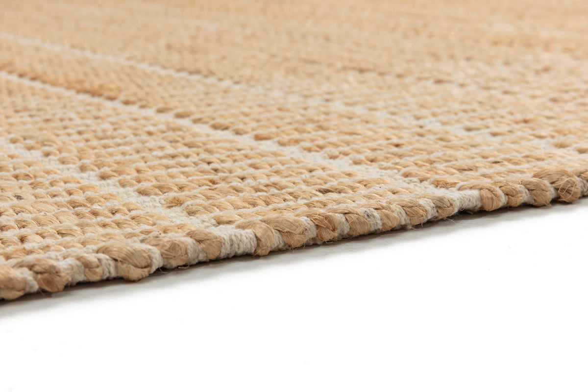 SCHÖNER WOHNEN-Kollektion Teppich NALAYA, Natur, Kante