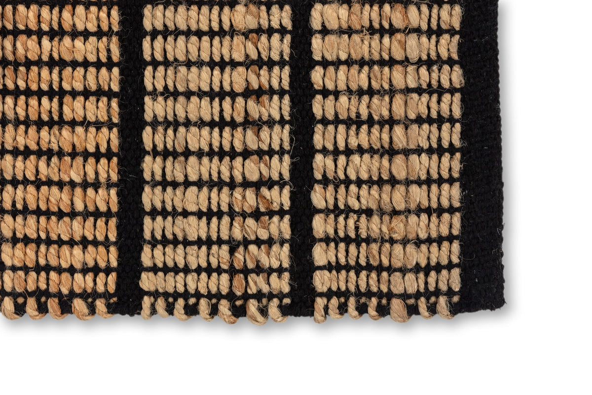 SCHÖNER WOHNEN-Kollektion Teppich NALAYA, Schwarz, Ecke