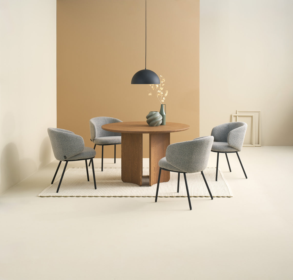 SCHÖNER WOHNEN-Kollektion Teppich OMIRA, Creme, Raumbild