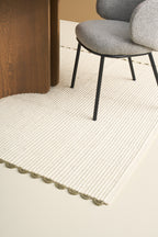 SCHÖNER WOHNEN-Kollektion Teppich OMIRA, Creme, Raumbild Detail