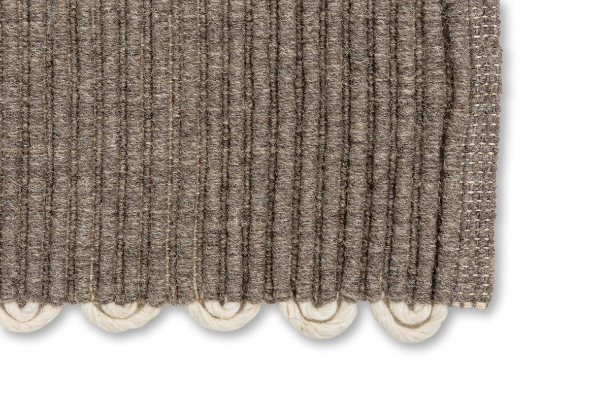 SCHÖNER WOHNEN-Kollektion Teppich OMIRA, Dunkelgrau, Ecke