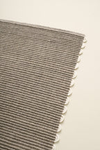 SCHÖNER WOHNEN-Kollektion Teppich OMIRA, Dunkelgrau, Raumbild Detail