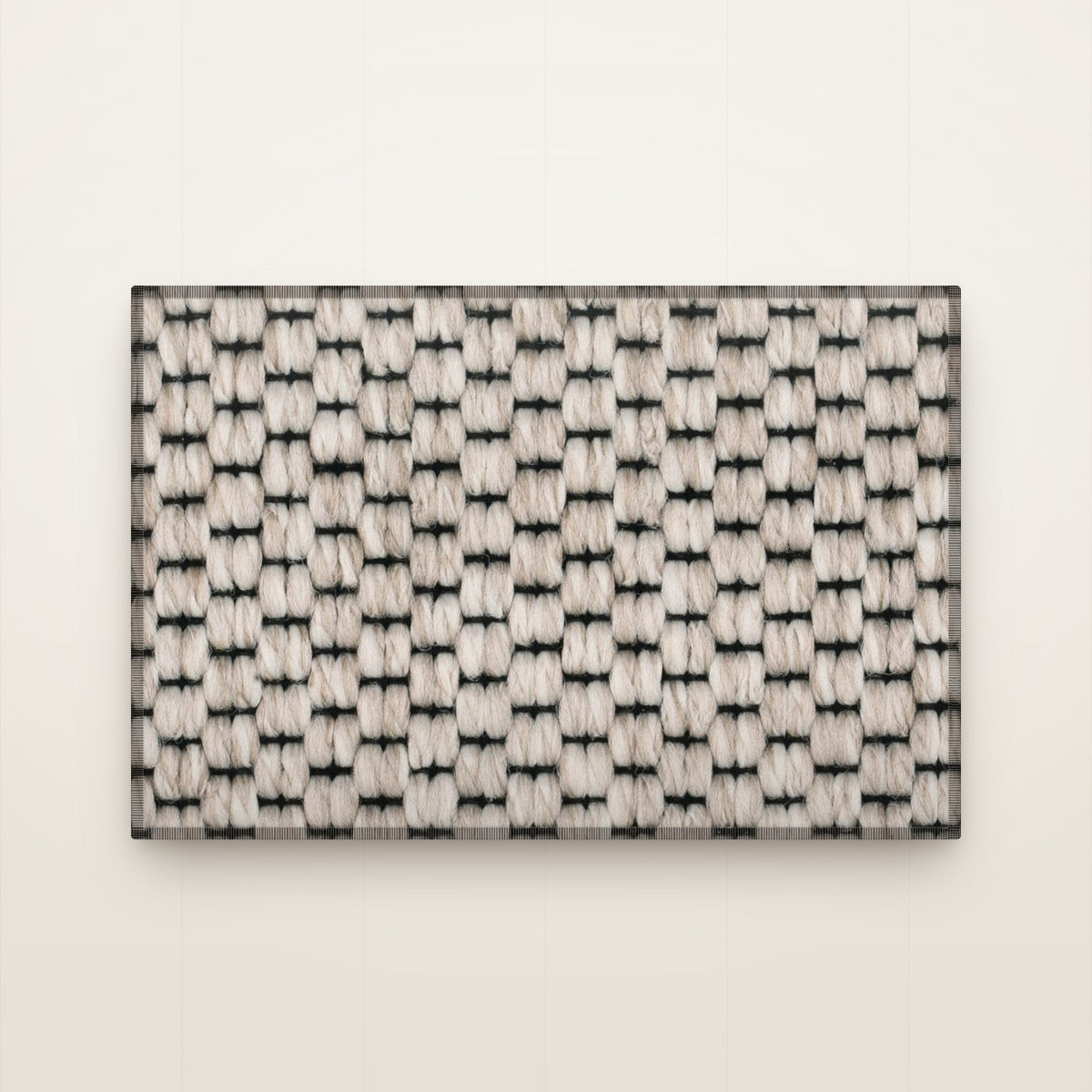 Tarona Teppich nach Maß, gekettelt, Beige Hell (410)