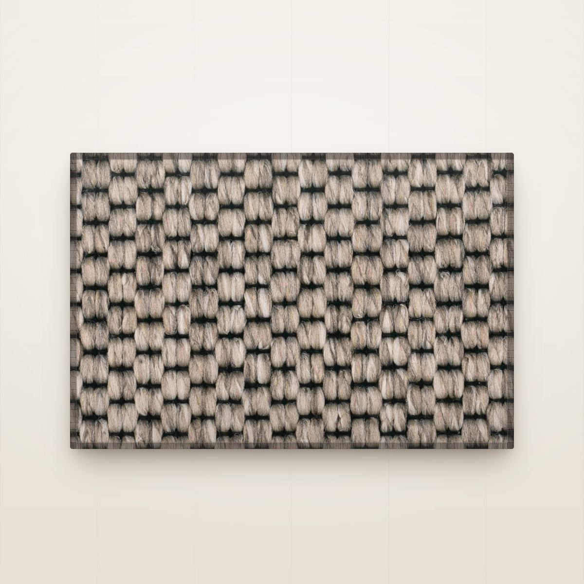 Tarona Teppich nach Maß, gekettelt, Beige Mittel Dunkler (414)