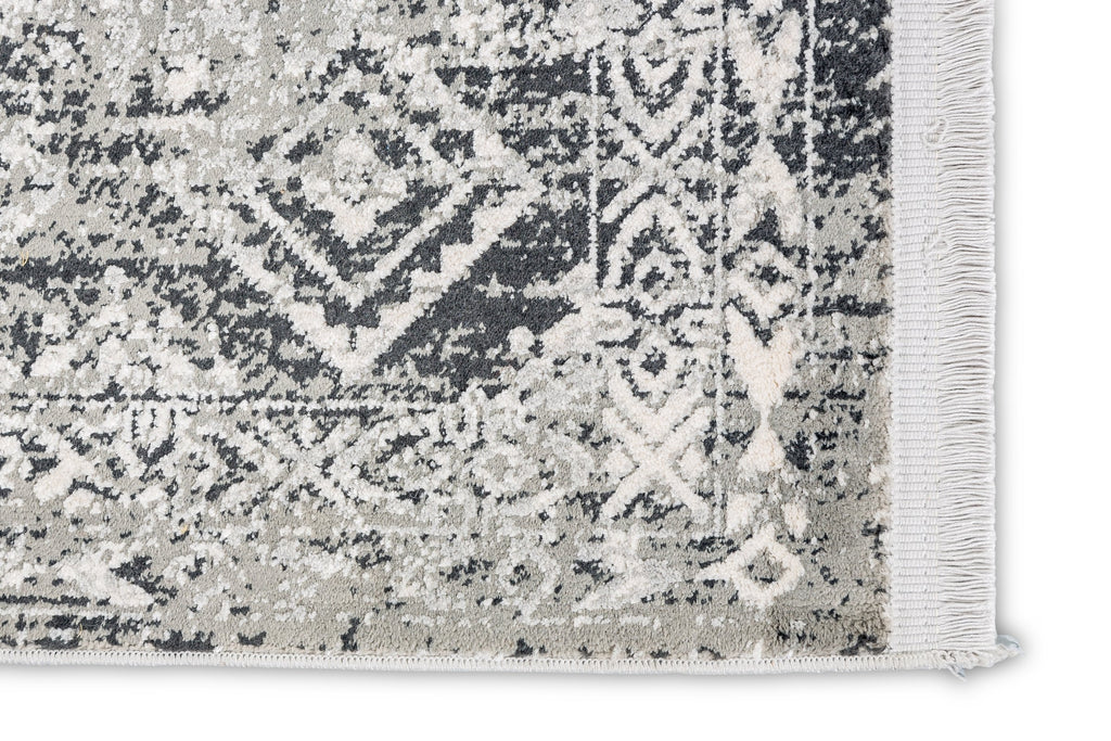 Terrava Wohnteppich, Grau/Creme, Detail 2