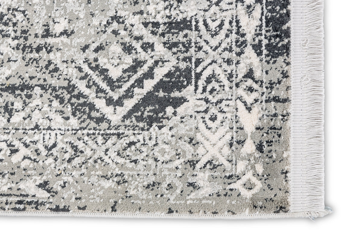 Terrava Wohnteppich, Grau/Creme, Detail 2