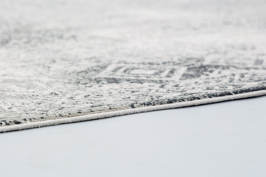 Terrava Wohnteppich, Grau/Creme, Detail 3