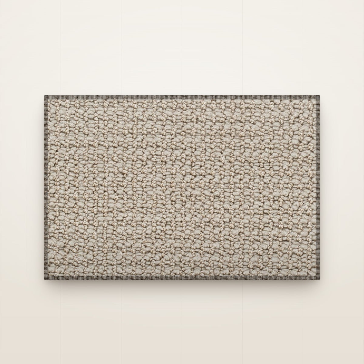 Tessara Teppich nach Maß, gekettelt, Beige Mittel (032)