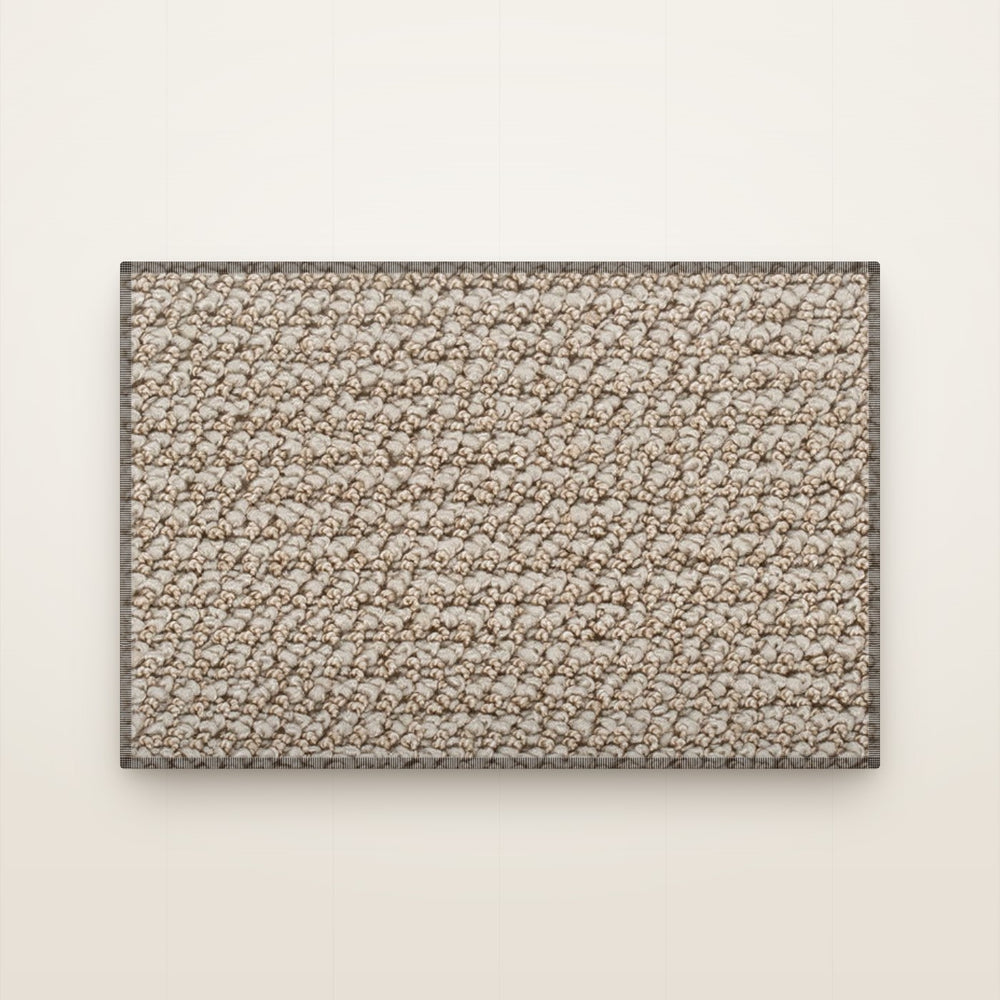 Tessara Teppich nach Maß, Beige Mittel Dunkler