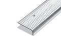 Treppenkante Alu 43 × 15 mm, gerundet, nach Maß – Alu natur