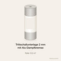 Trittschallunterlage 2 mm mit Alu-Dampfbremse – Abbildung ähnlich